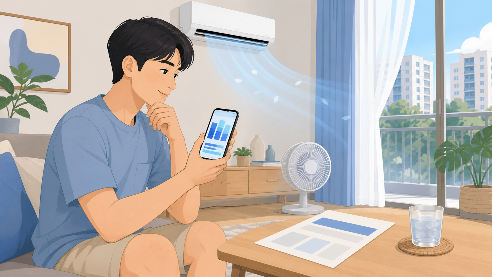 여름 에어컨 전기요금이 무섭다면 — 2026년 7~8월 누진구간 완화 정리
